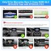 12.3Inch Carplay Touchscreen for 2016-2019 Year Mercedes Benz C/GLC Class, with NTG5.0 W205 W253 , Car Stereo Multimedia Radio Receiver for Wireless CarPlay Android Auto view 2