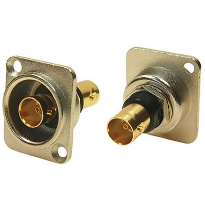 BNC 75OHM 12GHZ GLD CSK Nickel, Pack of 1, MFR: 2035555