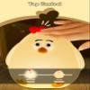 L LOHAS LED Night Light, Silicone Chick Cute Lamp,3 Level Dimmable,30 Minutes Timer Nightlight, Bedside Touch Night Light, Soft Lamp view 2