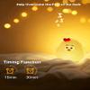 L LOHAS LED Night Light, Silicone Chick Cute Lamp,3 Level Dimmable,30 Minutes Timer Nightlight, Bedside Touch Night Light, Soft Lamp view 3