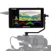 Andycine c6 Camera Monitor,2600nits HDR 3D LUT Touchscreen DSLR Camera Field Monitor with Waveform VectorScope Histogram 4K HDMI Input Output view 4