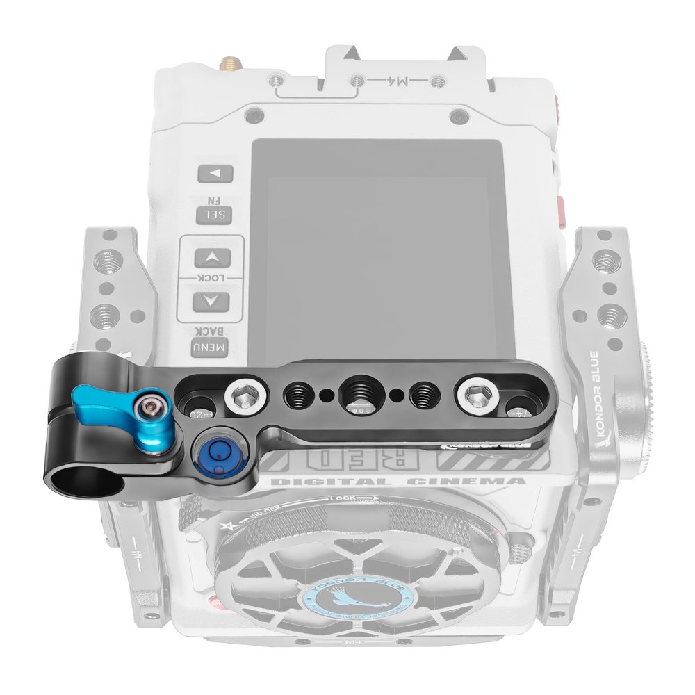 KONDOR BLUE | Top Plate for RED Komodo X | Space Gray