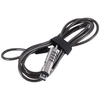Pasuihcay Security USB Password Anti-Theft Lock, Used for Anti Theft Function on Laptop, Tablet, Projector, TV, Black