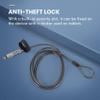 Pasuihcay Security USB Password Anti-Theft Lock, Used for Anti Theft Function on Laptop, Tablet, Projector, TV, Black view 4