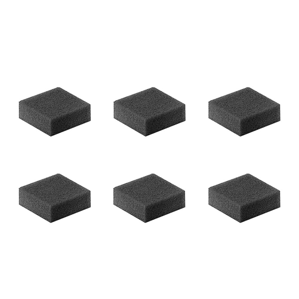 Lycuiw 6PCS Mic Wind Muff for Insta360 X4 X3,Wind Noise Reduction Cover Windproof Sponge Pads,Camera Mic Outdoor Windshield