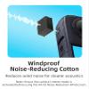 Lycuiw 6PCS Mic Wind Muff for Insta360 X4 X3,Wind Noise Reduction Cover Windproof Sponge Pads,Camera Mic Outdoor Windshield view 3