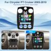 2+64G- for Chrysler PT Cruiser 2005-2010 Car Radio with Wireless Carplay/Android Auto,Android Car Stereo 9 Inch Touch Screen GPS Navigation WiFi Bluetooth FM/RDS Mirror Link SWC Backup Camera view 2