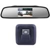 170 Degree Viewing Angle License Plate Parking Reverse Backup Camera+4.3" LCD Mirror Replacement for BMW 3/5/7 Series 118 316 318 320 325 328Li 120i 330 335 320i 330i 335i 520 523 530(No.TB7891) view 1