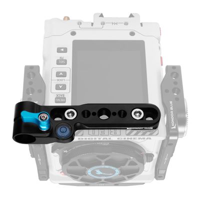 KONDOR BLUE | Top Plate for RED Komodo X | Raven Black