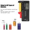 Pasuihcay BT-168 PRO Battery Capacity Tester Digital Battery Checker Plastic Portable Cell Tester for AA 1.5V 9V, Black view 4