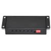 Pasuihcay Car 4-Channel Driving Recorder Switcher Control Car Cameras IR Control Switch Combiner Box for 360 Panoramic Image, Black view 2
