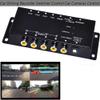 Pasuihcay Car 4-Channel Driving Recorder Switcher Control Car Cameras IR Control Switch Combiner Box for 360 Panoramic Image, Black view 4