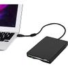 Pasuihcay USB Floppy Drive 3.5Inch USB External Floppy Disk Drive Portable 1.44 MB FDD USB Drive Plug and for PC XP view 3