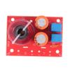 Pasuihcay 2Pcs 2 Way 80W DIY Speaker Filter Circuit Treble Bass Frequency Divider Home Theater HiFi Stereo Audio Crossover Filter, red view 4