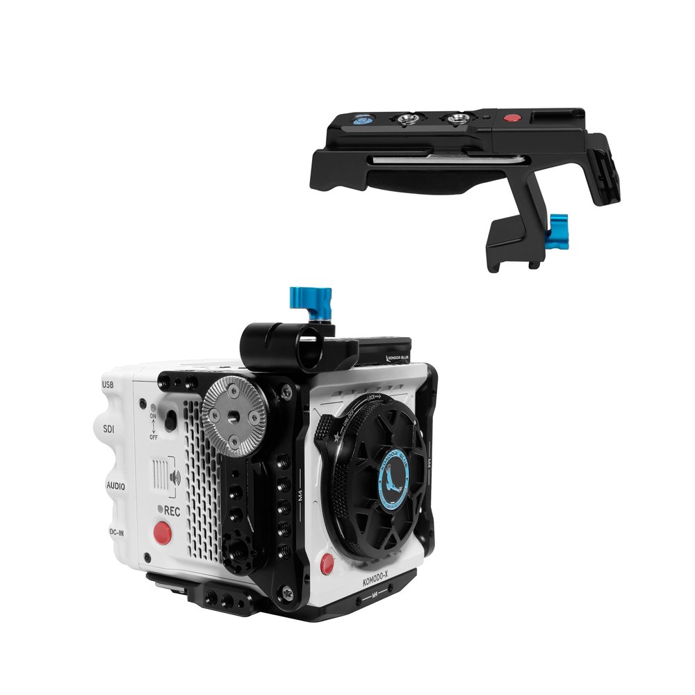 KONDOR BLUE | Cage with Top Handle for RED Komodo X Cage | Raven Black