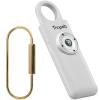 Thopeb Personal Safety Alarm for Women135dB Siren, Strobe Light and Rechargeable - Safety Alarm Keychain for Women (Metallic Silver) view 1