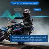 THOKWOK Motorcycle Bluetooth Headset Up to 3 Riders, TK-X2 1000m Helmet Bluetooth Intercom with Noise Cancellation/FM Radio/Stereo Music, Universal Communication System Headphones for ATV/Ski (Pack 2) view 3