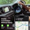 WAFTING Wireless Carplay Adapter for Apple, Plug Play Carplay Adapter Converts Factory Wired CarPlay to Wireless, Fast Stable Connection, for iPhone iOS 10+ view 4