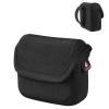 XBERSTAR Speaker Case for JBL Go2/GO4, Modern Black Neoprene Waist Strap Case view 1