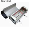 10-inch Outdoor CCTV Enclosure housing Camera casing Amera Box, Weatherproof Aluminium Alloy Box Shell for CCTV Camera Housing Camera Mount Enclosure Dust Cover Case view 3