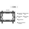14-60inch Universal Tv Mount Monitor Wall Support Pc Screen Bracket Fixed Holder for Led LCD Televsion Max 75kg Load view 4