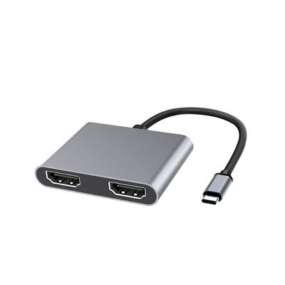 JMT USB 3.0 Docking Station USB-C to Dual HD 3.0 Hub HDMI-Compatible Compatible with MacBook PC Laptop (4 in 1)