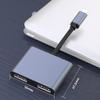 JMT USB 3.0 Docking Station USB-C to Dual HD 3.0 Hub HDMI-Compatible Compatible with MacBook PC Laptop (4 in 1) view 4