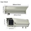 10inch CCTV Security Camera Surveillance Shell Outdoor Camera Box, Rhombus Aluminium Alloy Box Shell for CCTV Surveillance Camera view 2