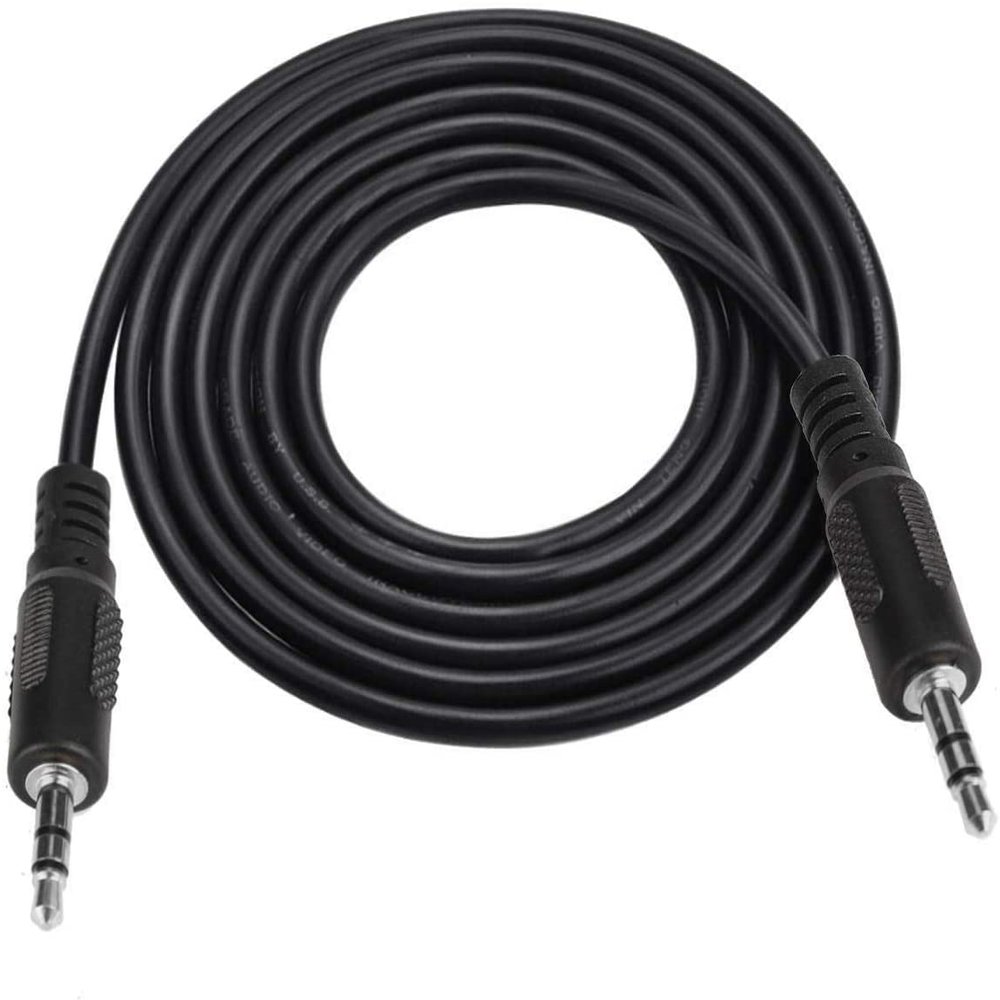 Onerbl 1.8m Audio Cable Cord Replacement for TDK Life on Record A12 A26 A33 A34 A73 TW212 TW153 TW345 TW453 TW550 SP-XA500 SP-XA3602 SP-XA6701 SP-XA2601BK SP-CD8211BK SP-XATV1000BK Q35 Speaker 3.5mm