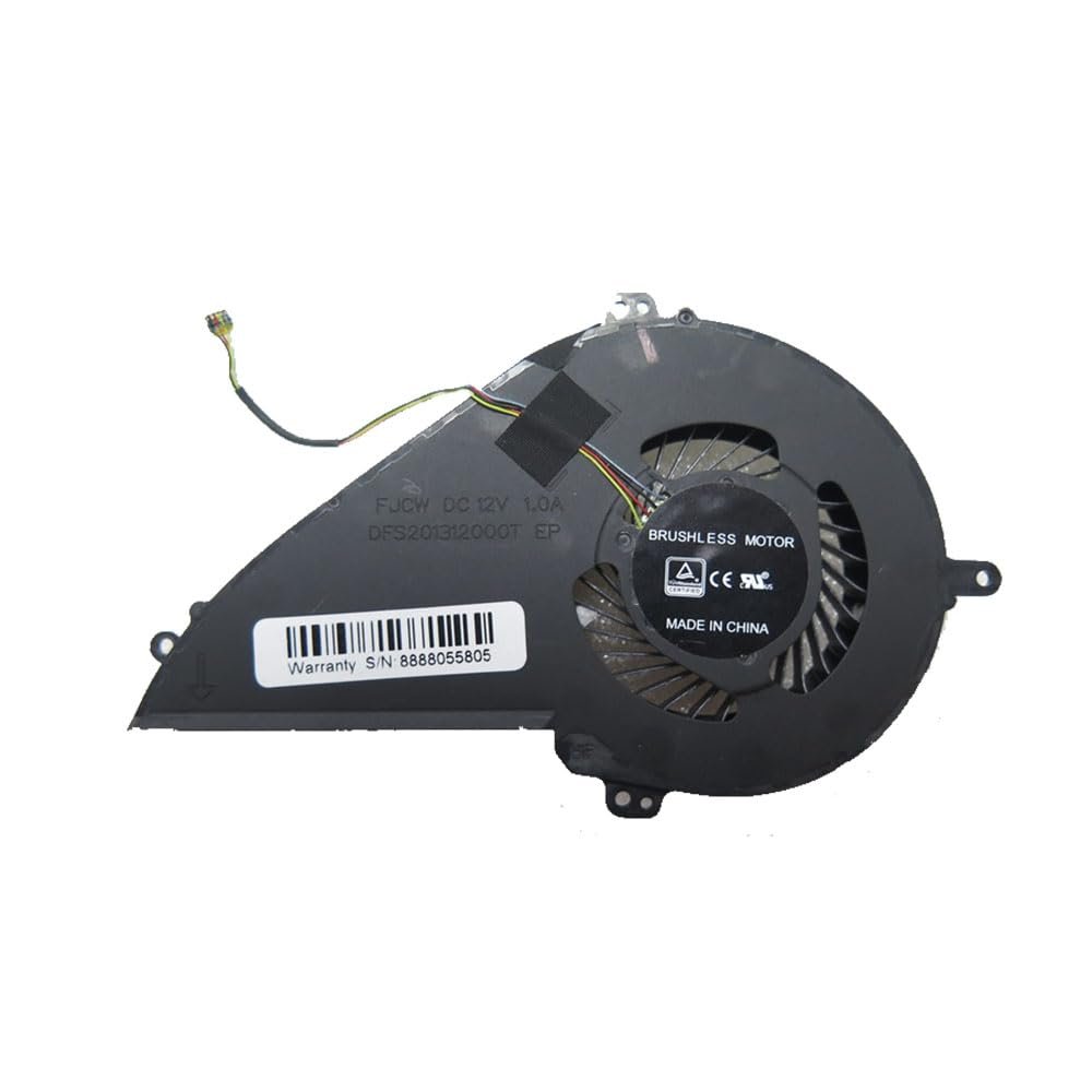 Laptop GPU Fan for Razer Blade Pro 17 2016 2017 RZ09-0166 RZ09-01662 RZ09-01663 RZ09-01662W53 RZ09-01662W52 RZ09-01663W52 RZ09-01663W53 DC12V 1A