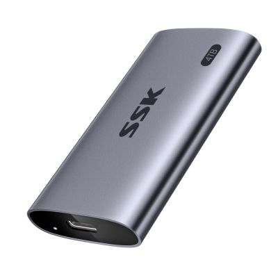 SSK External SSD 4TB, up to 2000MB/s External Solid State Drives, USB 3.2 Gen2X2 NVMe Portable SSD External Hard Drive, Ultra Low Power for iPhone 15/Pro MacBook/Pro/OTG Phone/Laptops