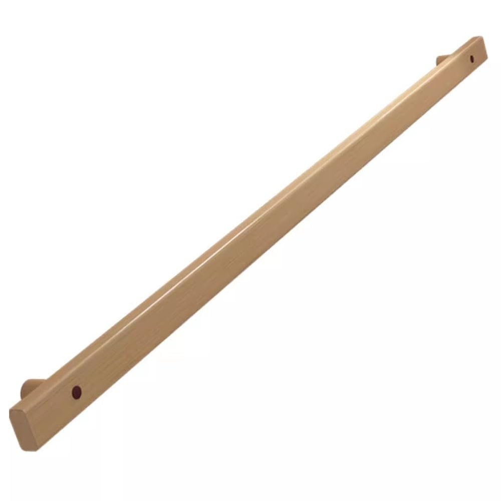 Sxlawesom Wood Handrails for Indoor Stairs, Safety Non-Slip Stair Railing, Bamboo Handrails Support Rod Complete Kit(Size:200cm)
