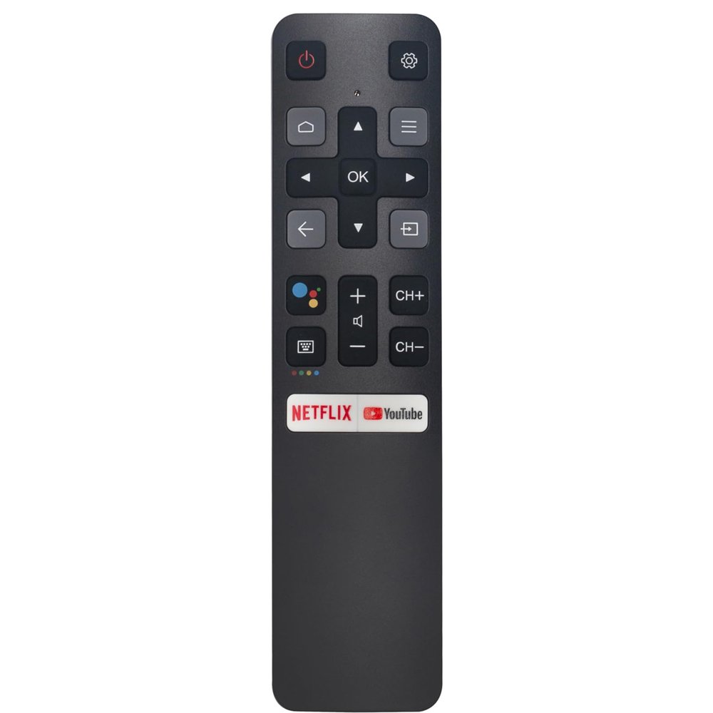 06-BTZNYY-SRC802V RC802V FNR1 Replacement Voice Remote Compatible with TCL TV 32S6500A 32S6500S 40S334 40S6500FS 40S6510FS 40S6800FS 43S434 49S6800 49S6800FS 50S434 55S434 55Q637 65Q637 70S430 75S434