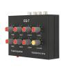 DC5-12V 7 Band Sound Equalizer, 12dB High Bass Adjustment, Input Output Dual Channel Digital Equalizer, Aluminum Alloy Material, Compatible with Headphones view 1
