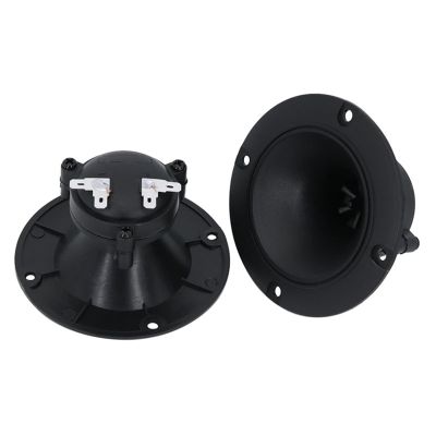 4Inch Round Horn Tweeters 96mm Piezo Ceramic Ultrasonics Speaker Tweeters 1Set 98mm