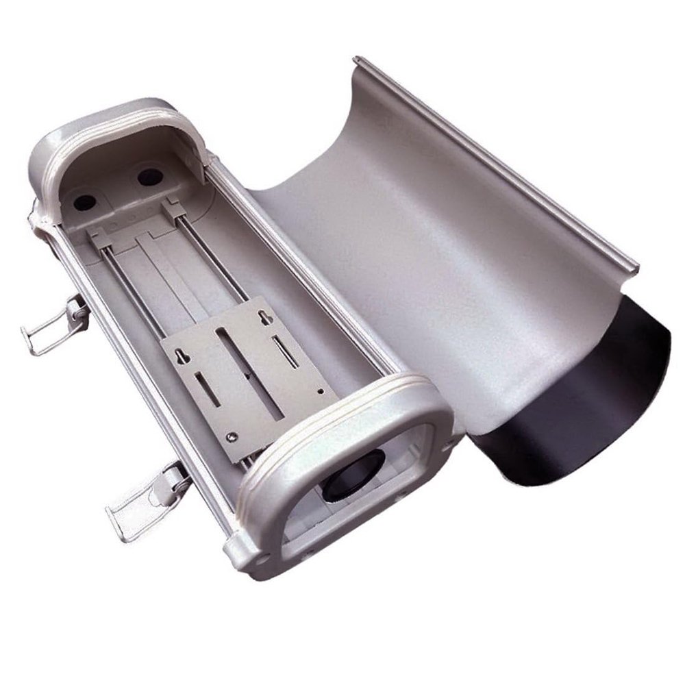 12inch CCTV Security Camera Surveillance Shell Outdoor Waterproof Enclosure Housing Case, Aluminium Alloy CCTV Security Surveillance Camera Housing Mount Waterproof Enclosure Dust Cover Case