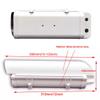 12inch CCTV Security Camera Surveillance Shell Outdoor Waterproof Enclosure Housing Case, Aluminium Alloy CCTV Security Surveillance Camera Housing Mount Waterproof Enclosure Dust Cover Case view 4