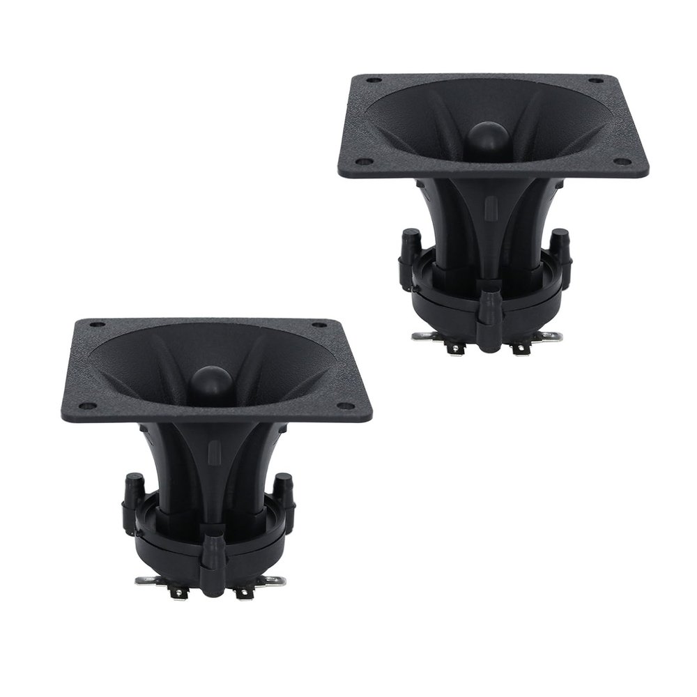 Qsvbeeqj 2Pcs Tweeters 150W Ceramic Buzzer Treble Square Music Speaker 85MM Piezoelectric Tweeters Loudspeaker 85MM Tweeters Loudspeaker