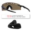 2 Pieces Replacement Nose Piece Nose Pads for Oakley Encoder OO9471 OO9407/Encoder Strike OO9235/Space Encoder OO9426/Kato OO9455 OO9455M/Kato X OO9475/RE: Subzero OO9098 Frame, Black Standard Size view 2