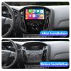 2+32G 9-inch Android 12 Car Stereo for Ford Focus 2012-2018 IPS Touchscreen Screen Car Radio with WiFi 6 Carplay & Android Auto Support Backup Camera GPS FM Navi Bluetooth 5.4 SWC view 2