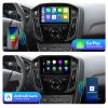 2+32G 9-inch Android 12 Car Stereo for Ford Focus 2012-2018 IPS Touchscreen Screen Car Radio with WiFi 6 Carplay & Android Auto Support Backup Camera GPS FM Navi Bluetooth 5.4 SWC view 4