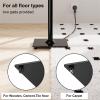 ELIVED Universal Speaker Stands for Bookshelf Speaker Up to 22 LBS YD5022, Ultra Ultra Slim TV Wall Mount for Most 26-65 Inch TVs Full Moiton TV Mount Max VESA 400x400mm up to 88 lbs, YD3033 view 4