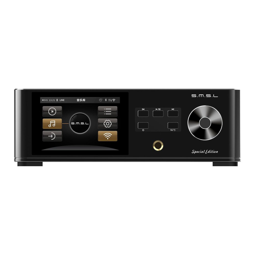 SMSL DP5se HiFi Network Music Player with ES903902M D/A chip, High Resolution Player with Remote Control