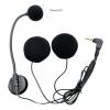 Stereoed Earphones Headsets Microphone Helmets Speaker Earphone Intercom Mic 3.5mm Straight Head for Motorcycle Helmets Half Cover Helmets Headphones Mic view 3
