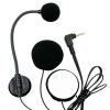 Stereoed Earphones Headsets Microphone Helmets Speaker Earphone Intercom Mic 3.5mm Straight Head for Motorcycle Helmets Half Cover Helmets Headphones Mic view 4