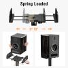 ELIVED Universal Speaker Stands for Satellite Bookshelf Speakers Up to 11lbs, YD5022 Height Adjustable Up to 43.3, Ultra Slim TV Wall Mount for Most 26-65 Inch TVs YD3033, Max VESA 400x400mm view 2