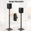 ELIVED Universal Speaker Stands for Satellite Bookshelf Speakers Up to 11lbs, YD5022 Height Adjustable Up to 43.3, Ultra Slim TV Wall Mount for Most 26-65 Inch TVs YD3033, Max VESA 400x400mm view 3