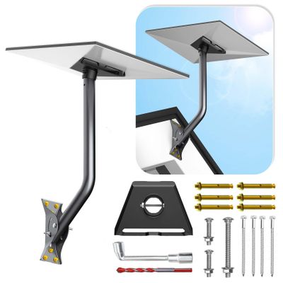 Gen 3 Mount for Starlink, Adjustable Wall /Roof Mounting Kit Compatible with V3 Starlink Standard DishInclude Aluminum Gen 3 Pipe Adapter
