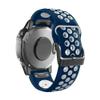 22 26mm QuickFit Silicone Watch Band fit for Garmin Instinct 2X Solar Strap Instinct 2 Fenix 7 7X 6 6X Watchband Bracelet Accessories(Blue white,26mm Instinct 2X) view 1