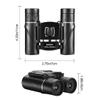 LYCZMY 300x25 Compact Binoculars for Adults, High Powered Mini Pocket Waterproof Small Binoculars for Bird Watching, Hunting, Concert, Theater, Opera, Traveling, Sightseeing view 4